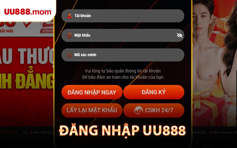 Đăng Nhập UU888
