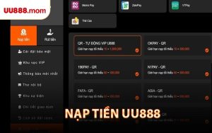 Nạp Tiền UU888
