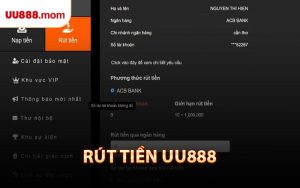 Rút Tiền UU888